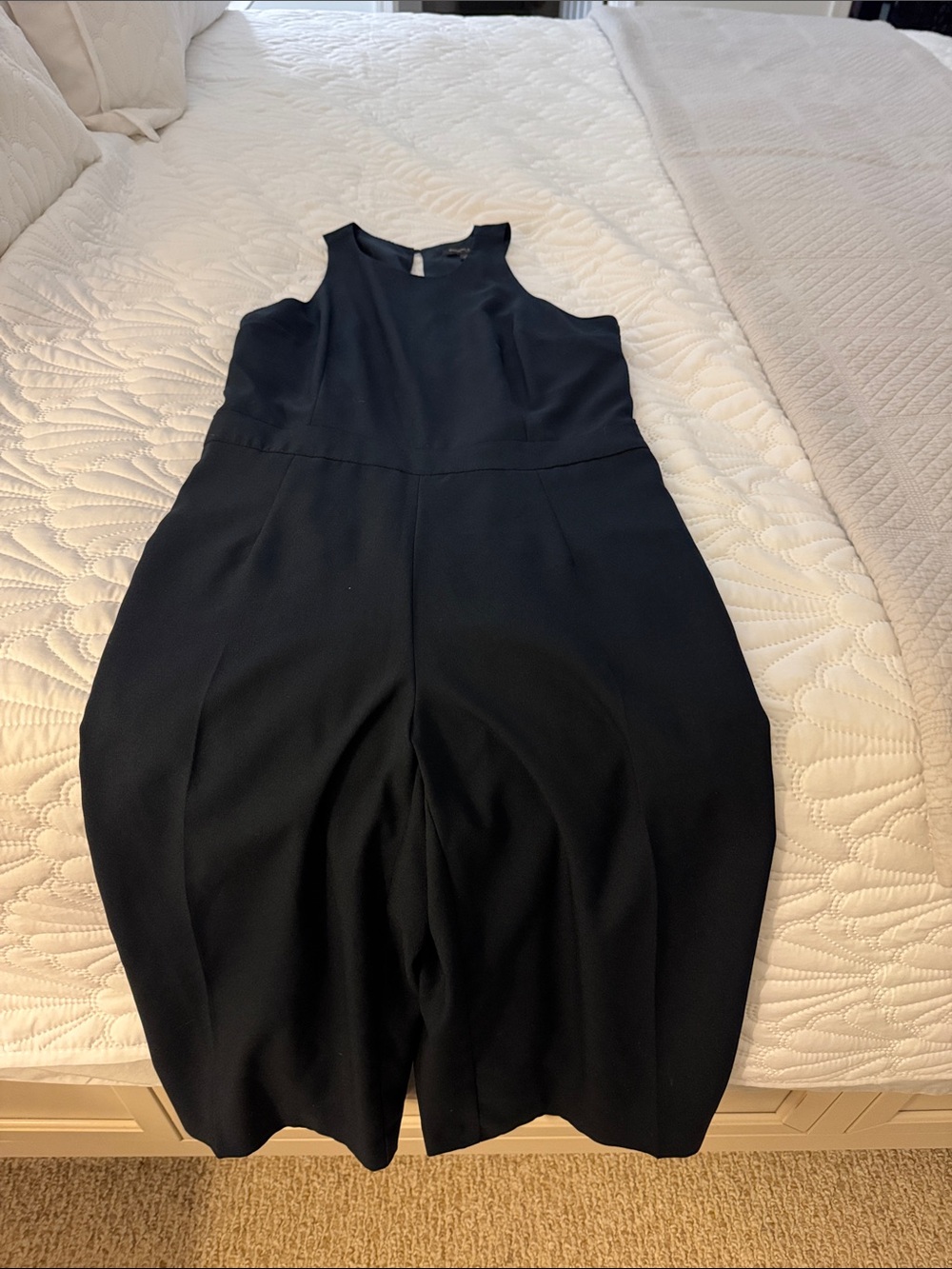 Banana Republic Black Sleeveless Jumpsuit